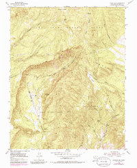 Download a high-resolution, GPS-compatible USGS topo map for Canjilon SE, NM (1986 edition)