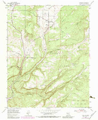 Download a high-resolution, GPS-compatible USGS topo map for Canjilon, NM (1984 edition)