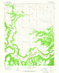 Download a high-resolution, GPS-compatible USGS topo map for Canon Ancho, NM (1966 edition)
