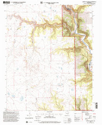 Download a high-resolution, GPS-compatible USGS topo map for Canon Colorado, NM (2001 edition)