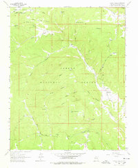Download a high-resolution, GPS-compatible USGS topo map for Canon Plaza, NM (1978 edition)