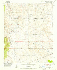 preview thumbnail of historical topo map of Bernalillo County, NM in 1954