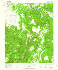 preview thumbnail of historical topo map of Rio Arriba County, NM in 1953