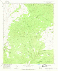 preview thumbnail of historical topo map of Catron County, NM in 1965