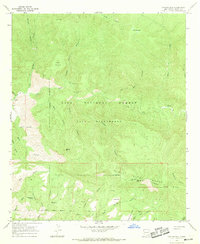Download a high-resolution, GPS-compatible USGS topo map for Canyon Hill, NM (1969 edition)