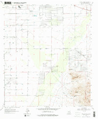 Download a high-resolution, GPS-compatible USGS topo map for Capitol Dome, NM (1978 edition)