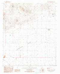 Download a high-resolution, GPS-compatible USGS topo map for Caprock Mountain, NM (1991 edition)