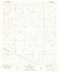 Download a high-resolution, GPS-compatible USGS topo map for Caprock, NM (1976 edition)