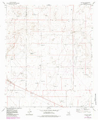 Download a high-resolution, GPS-compatible USGS topo map for Caprock, NM (1985 edition)