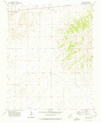 Download a high-resolution, GPS-compatible USGS topo map for Capulin, NM (1975 edition)