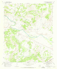 Download a high-resolution, GPS-compatible USGS topo map for Carpenter Mesa SW, NM (1971 edition)