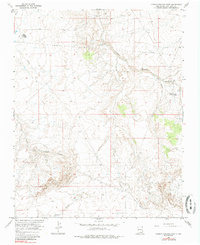 Download a high-resolution, GPS-compatible USGS topo map for Carson Trading Post, NM (1985 edition)