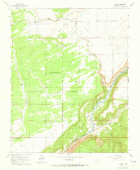 Download a high-resolution, GPS-compatible USGS topo map for Carson, NM (1973 edition)