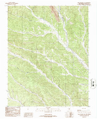 Download a high-resolution, GPS-compatible USGS topo map for Casa Grande SW, NM (1986 edition)