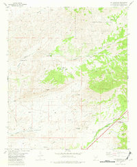 Download a high-resolution, GPS-compatible USGS topo map for Cat Mountain, NM (1982 edition)