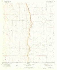 Download a high-resolution, GPS-compatible USGS topo map for Caudill Ranch, NM (1976 edition)