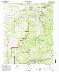 Download a high-resolution, GPS-compatible USGS topo map for Cebolla, NM (1997 edition)