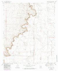 Download a high-resolution, GPS-compatible USGS topo map for Cedar Point SE, NM (1986 edition)