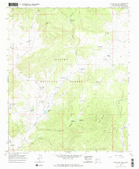 Download a high-resolution, GPS-compatible USGS topo map for Centerfire Bog, NM (1968 edition)