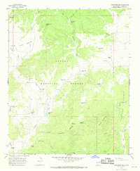 Download a high-resolution, GPS-compatible USGS topo map for Centerfire Bog, NM (1968 edition)