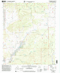 Download a high-resolution, GPS-compatible USGS topo map for Centerfire Bog, NM (2002 edition)