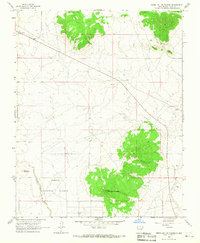 Download a high-resolution, GPS-compatible USGS topo map for Cerro De Los Taoses, NM (1967 edition)