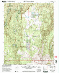 Download a high-resolution, GPS-compatible USGS topo map for Cerro Del Grant, NM (2003 edition)