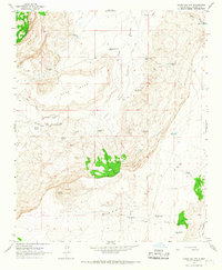 Download a high-resolution, GPS-compatible USGS topo map for Cerro Del Oro, NM (1967 edition)