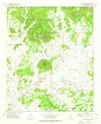 Download a high-resolution, GPS-compatible USGS topo map for Cerro Prieto, NM (1976 edition)