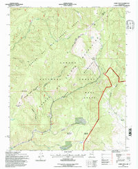 Download a high-resolution, GPS-compatible USGS topo map for Cerro Vista, NM (1997 edition)