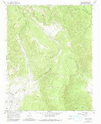 Download a high-resolution, GPS-compatible USGS topo map for Chacon, NM (1980 edition)