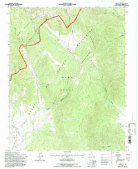 Download a high-resolution, GPS-compatible USGS topo map for Chacon, NM (1997 edition)