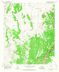 Download a high-resolution, GPS-compatible USGS topo map for Chicken Mountain, NM (1967 edition)