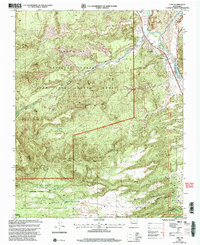 Download a high-resolution, GPS-compatible USGS topo map for Chili, NM (2003 edition)