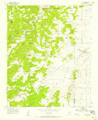 Download a high-resolution, GPS-compatible USGS topo map for Chilili, NM (1958 edition)
