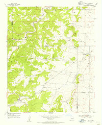 Download a high-resolution, GPS-compatible USGS topo map for Chilili, NM (1955 edition)