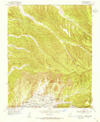 Download a high-resolution, GPS-compatible USGS topo map for Chimayo, NM (1955 edition)