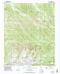 Download a high-resolution, GPS-compatible USGS topo map for Chimayo, NM (1998 edition)