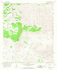 preview thumbnail of historical topo map of Chaves County, NM in 1965
