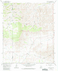 Download a high-resolution, GPS-compatible USGS topo map for Chimney Lake, NM (1985 edition)