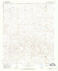 preview thumbnail of historical topo map of Lincoln County, NM in 1967