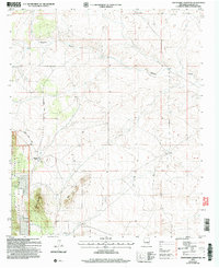 Download a high-resolution, GPS-compatible USGS topo map for Chupadero Mountain, NM (2006 edition)