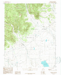 Download a high-resolution, GPS-compatible USGS topo map for Cimarron SE, NM (1987 edition)