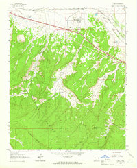 Download a high-resolution, GPS-compatible USGS topo map for Ciniza, NM (1966 edition)