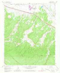Download a high-resolution, GPS-compatible USGS topo map for Ciniza, NM (1981 edition)