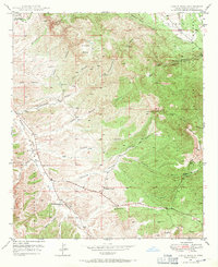 Download a high-resolution, GPS-compatible USGS topo map for Circle Mesa, NM (1971 edition)