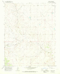 Download a high-resolution, GPS-compatible USGS topo map for Clapham, NM (1968 edition)