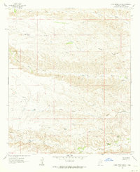 Download a high-resolution, GPS-compatible USGS topo map for Clark Spring Canyon, NM (1964 edition)