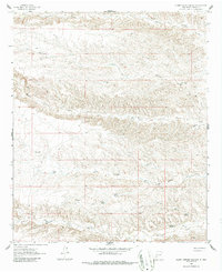 Download a high-resolution, GPS-compatible USGS topo map for Clark Spring Canyon, NM (1986 edition)