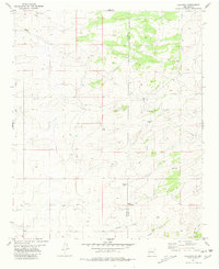 preview thumbnail of historical topo map of Socorro County, NM in 1981